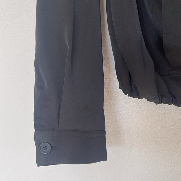 Jaclyn Smith Black Zippered Jacket - Size M - Picture 6 of 8